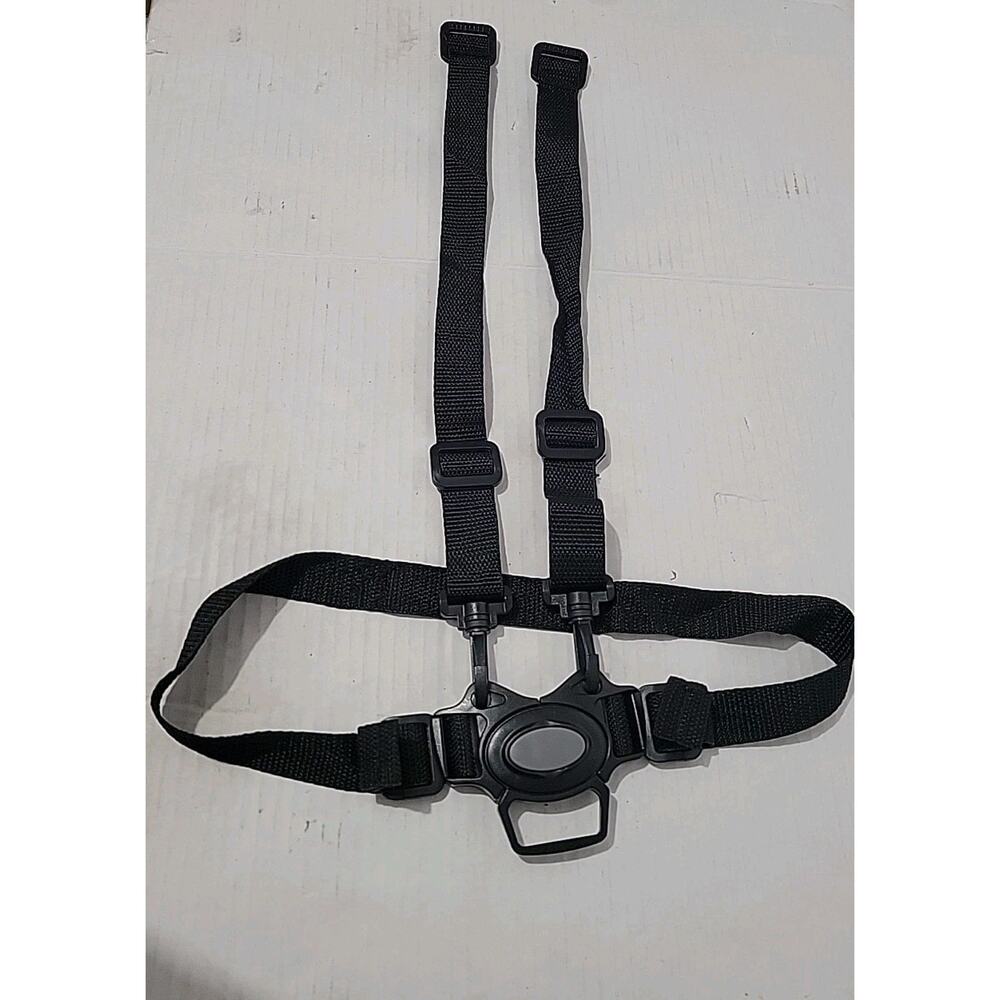 Baby Trend Muv Single Stroller Seat Belt Strap Harness Crotch Safety Clip Black